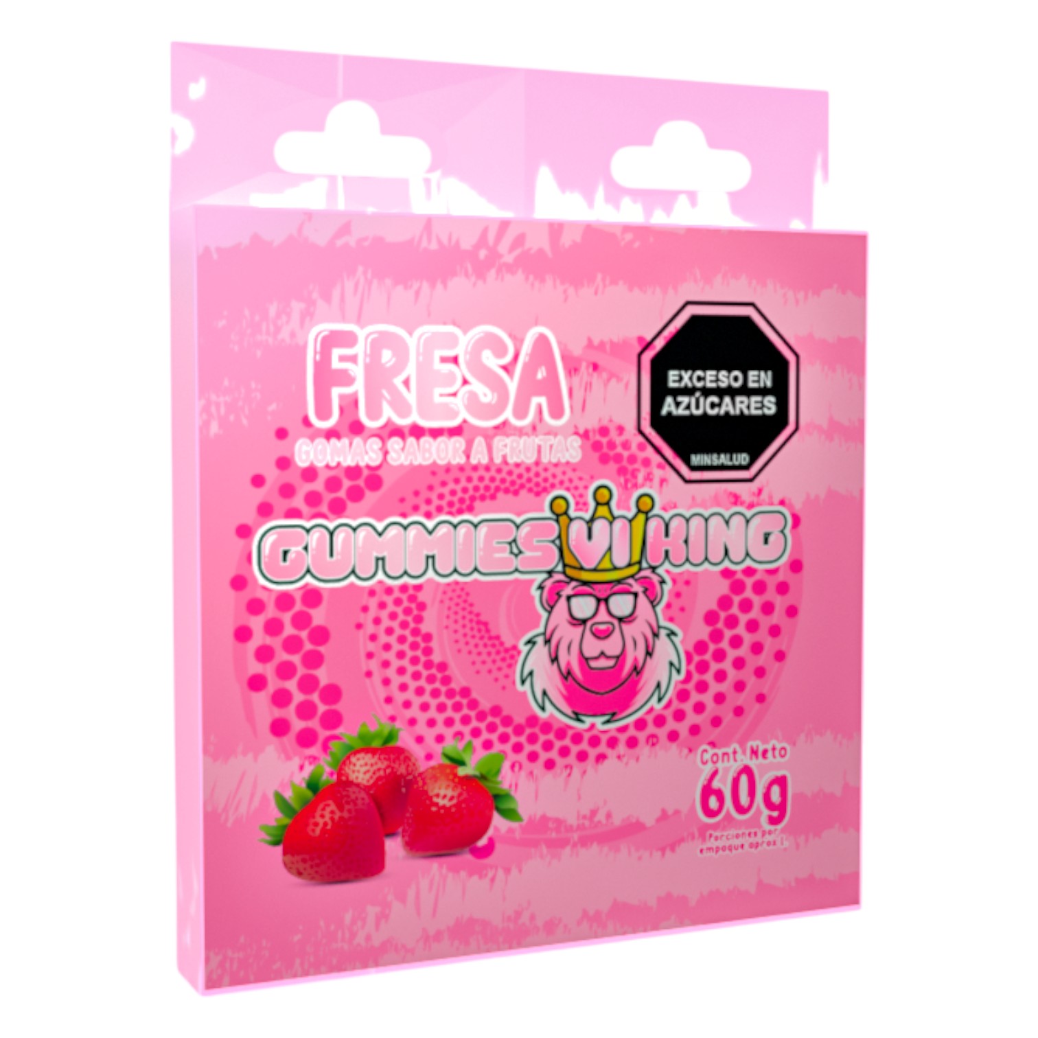 Gummies Vi King Fresa 60g